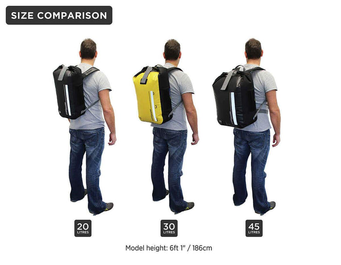 Illustrative example of 20 liter backpack