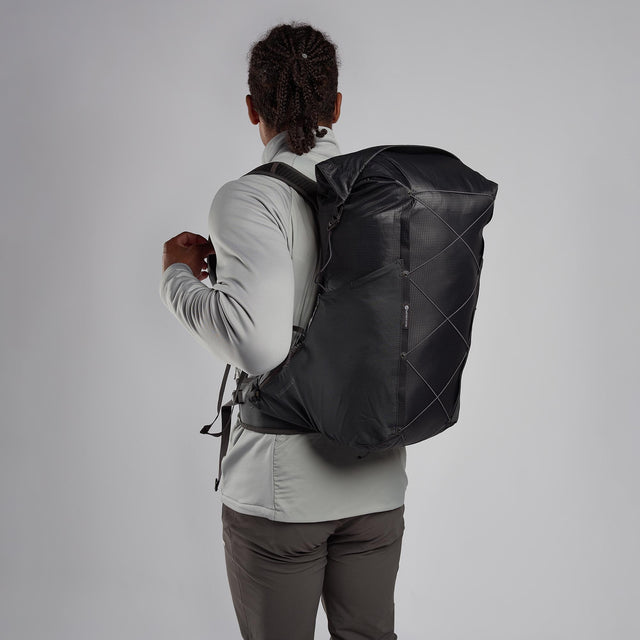 Illustrative example of 28 liter backpack