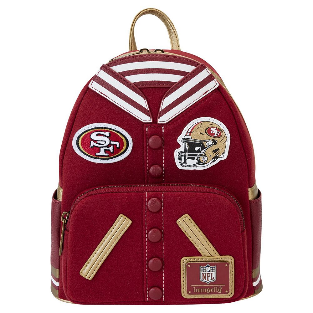 Illustrative example of 49ers backpack