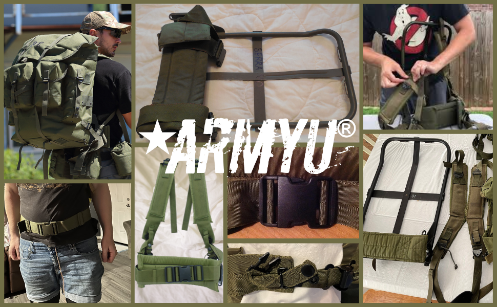 Illustrative example of a.l.i.c.e. backpack frame