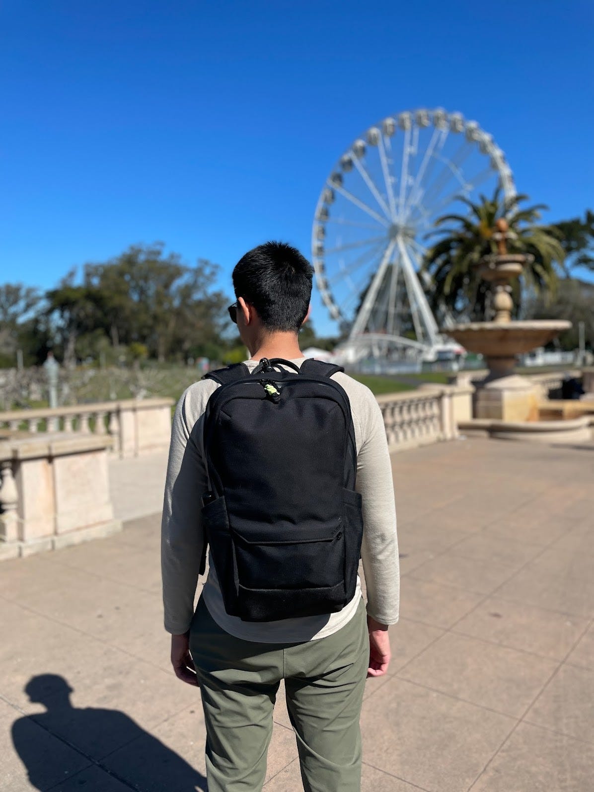 Illustrative example of alpaka backpack