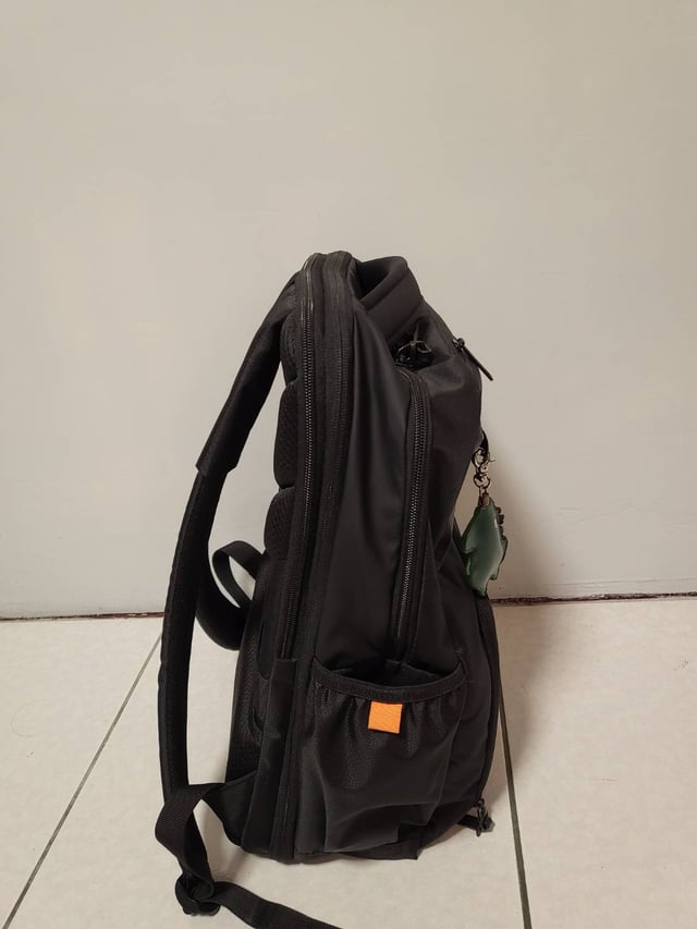 Illustrative example of american tourister rucksack backpack