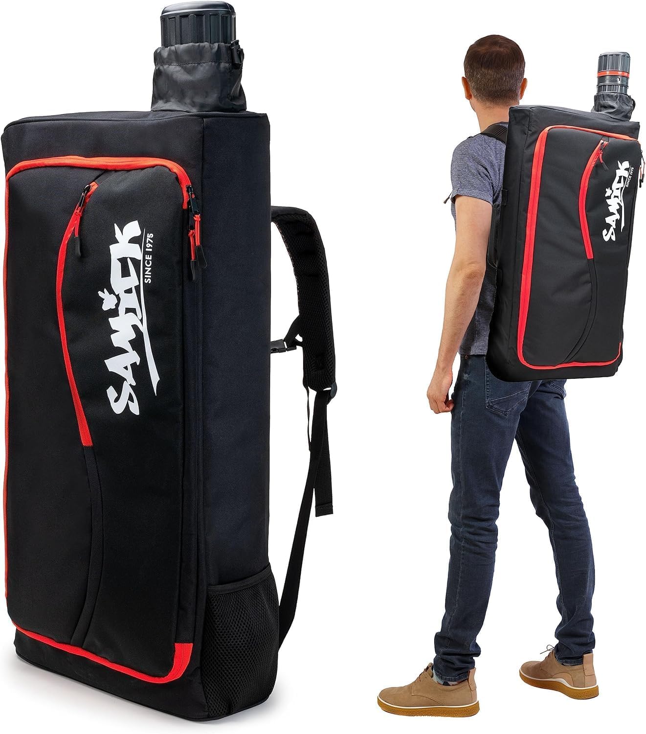 Illustrative example of archery backpack