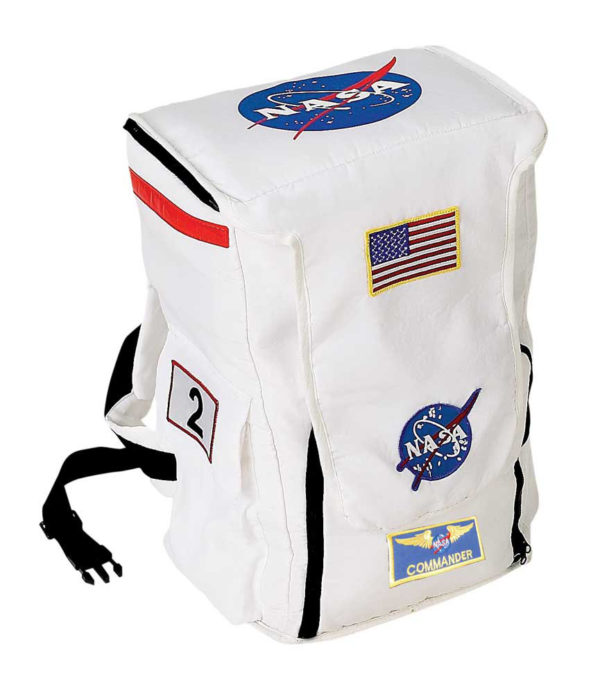 Illustrative example of astronaut backpack