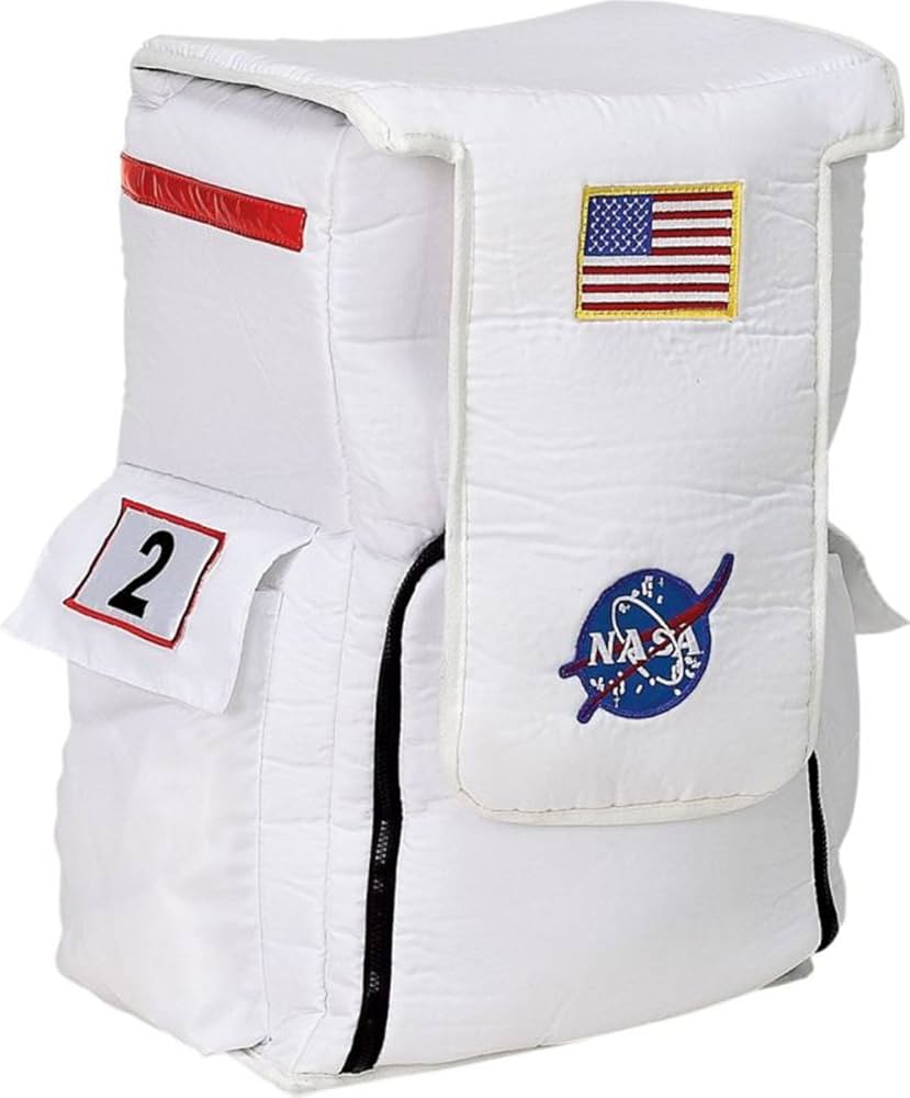 Illustrative example of astronaut backpack
