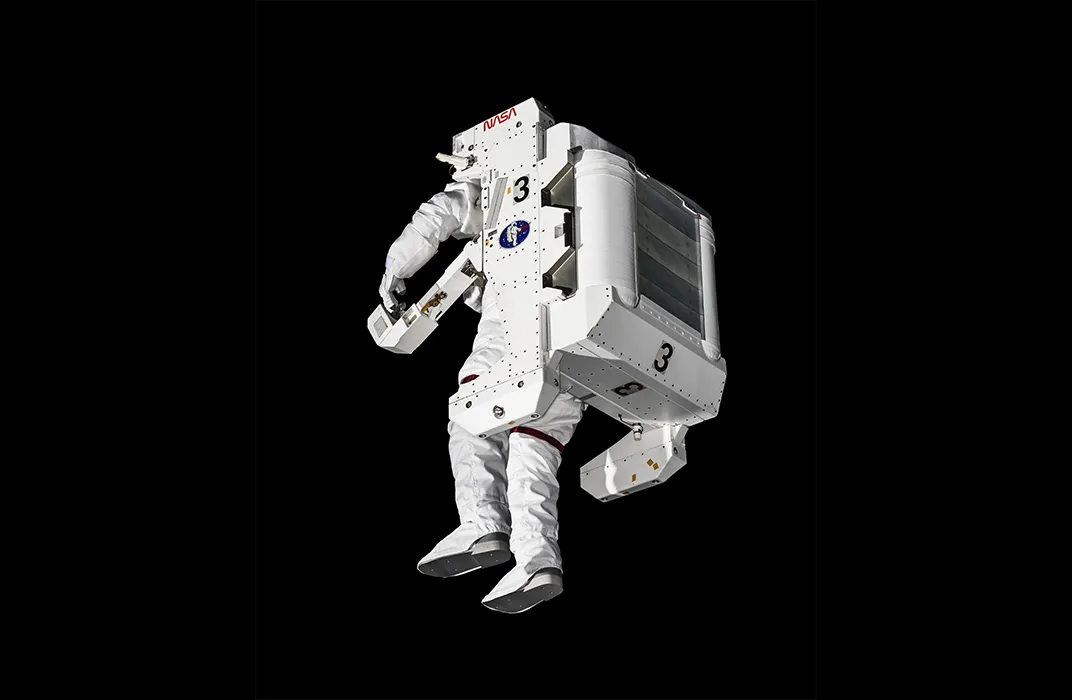 Illustrative example of astronaut backpack