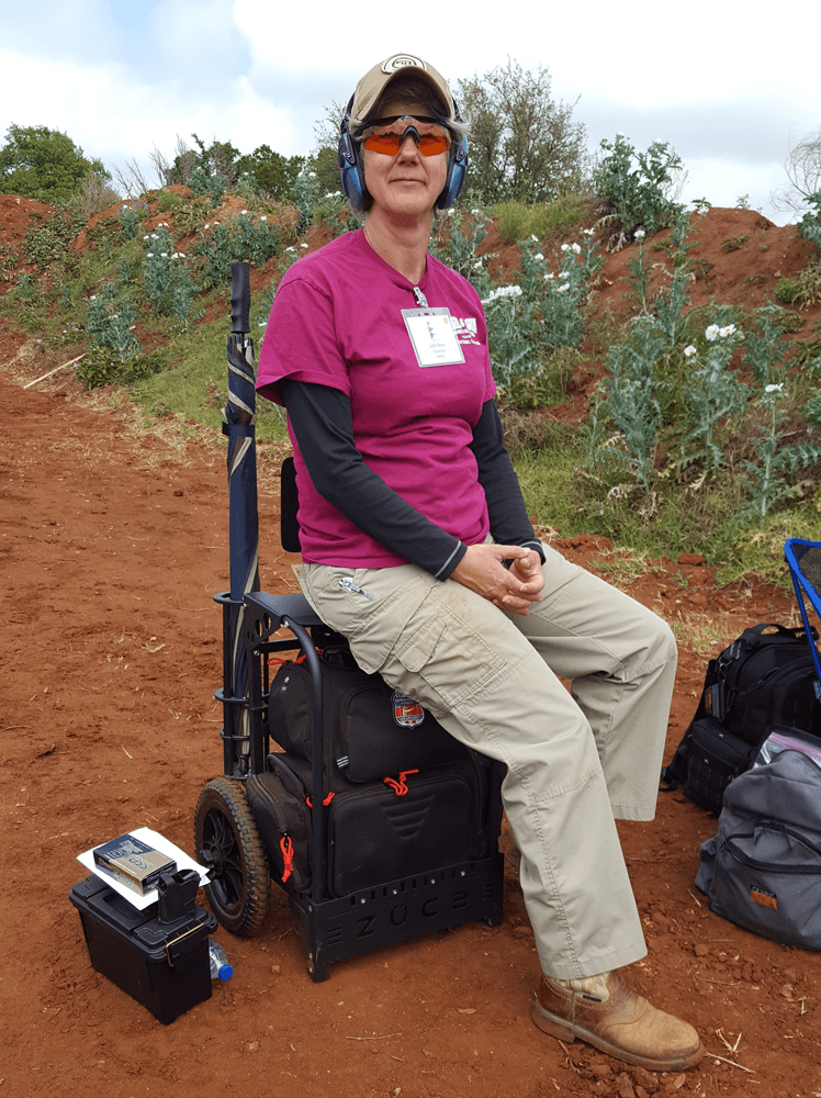 Illustrative example of backpack cart