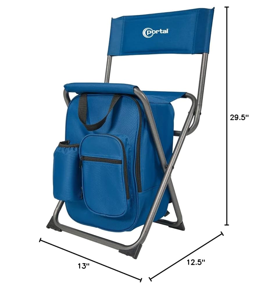 Illustrative example of backpack cooler chair