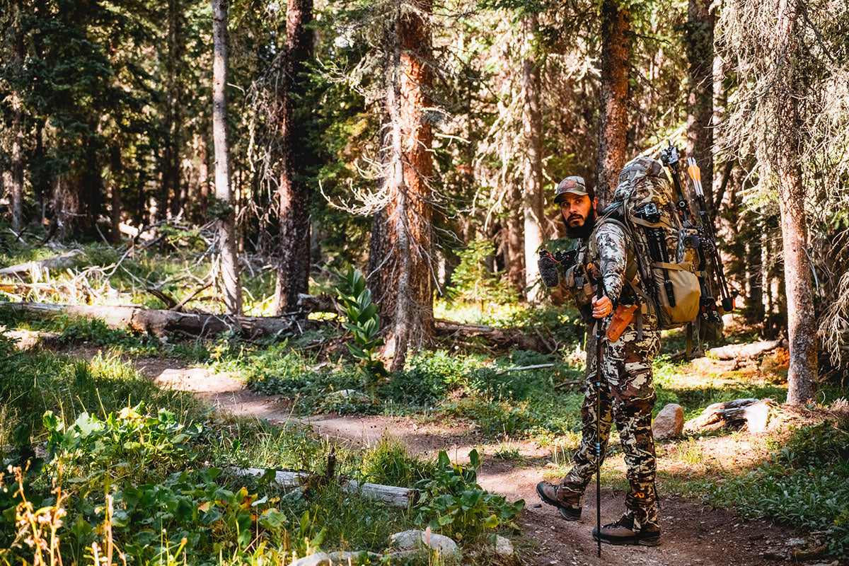 Illustrative example of backpack hunting