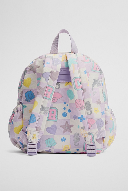 Illustrative example of backpack mermaid