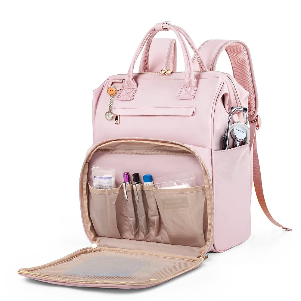 Illustrative example of backpack nursing