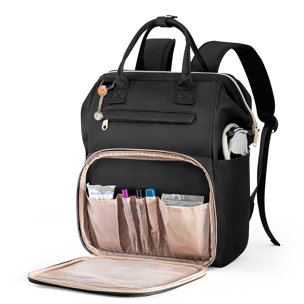 Illustrative example of backpack nursing