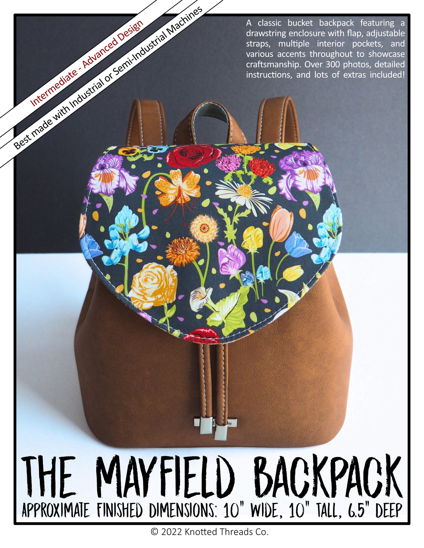Illustrative example of backpack pattern'