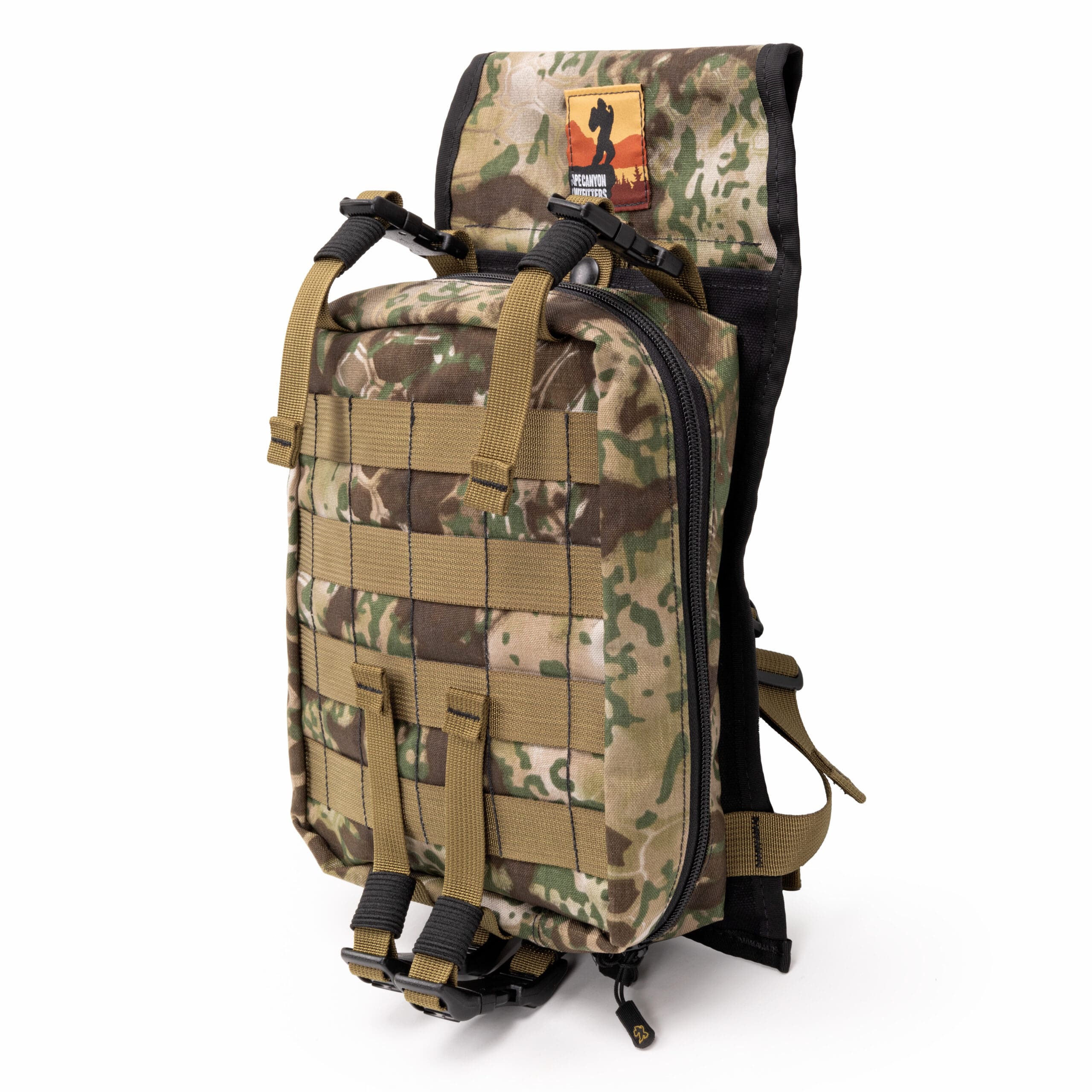 Illustrative example of backpack quiver