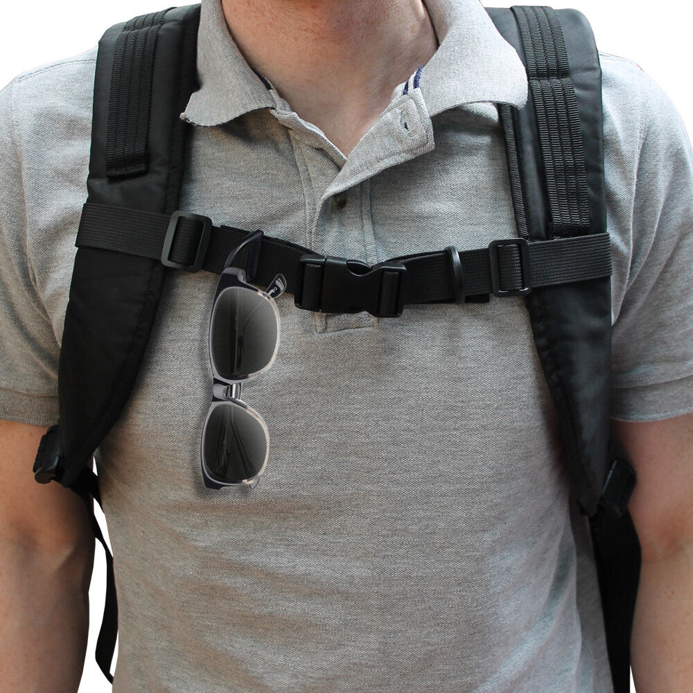 Illustrative example of backpack sternum strap