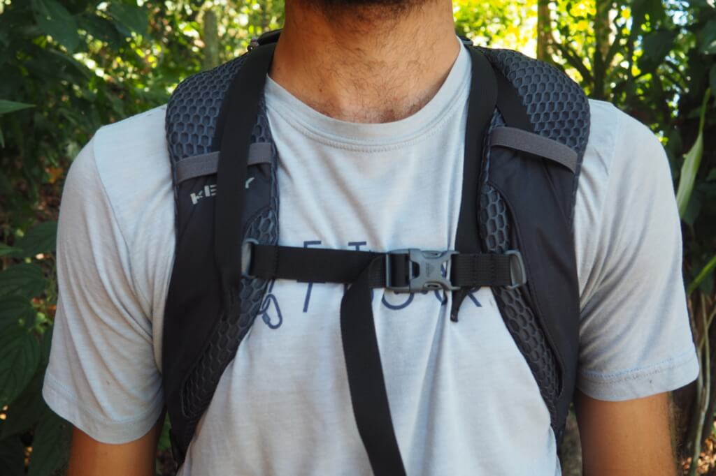Illustrative example of backpack sternum strap