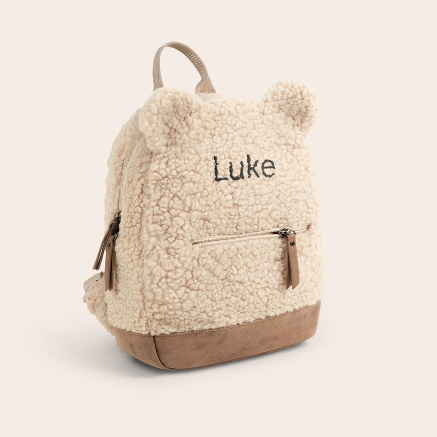 Illustrative example of backpack teddy