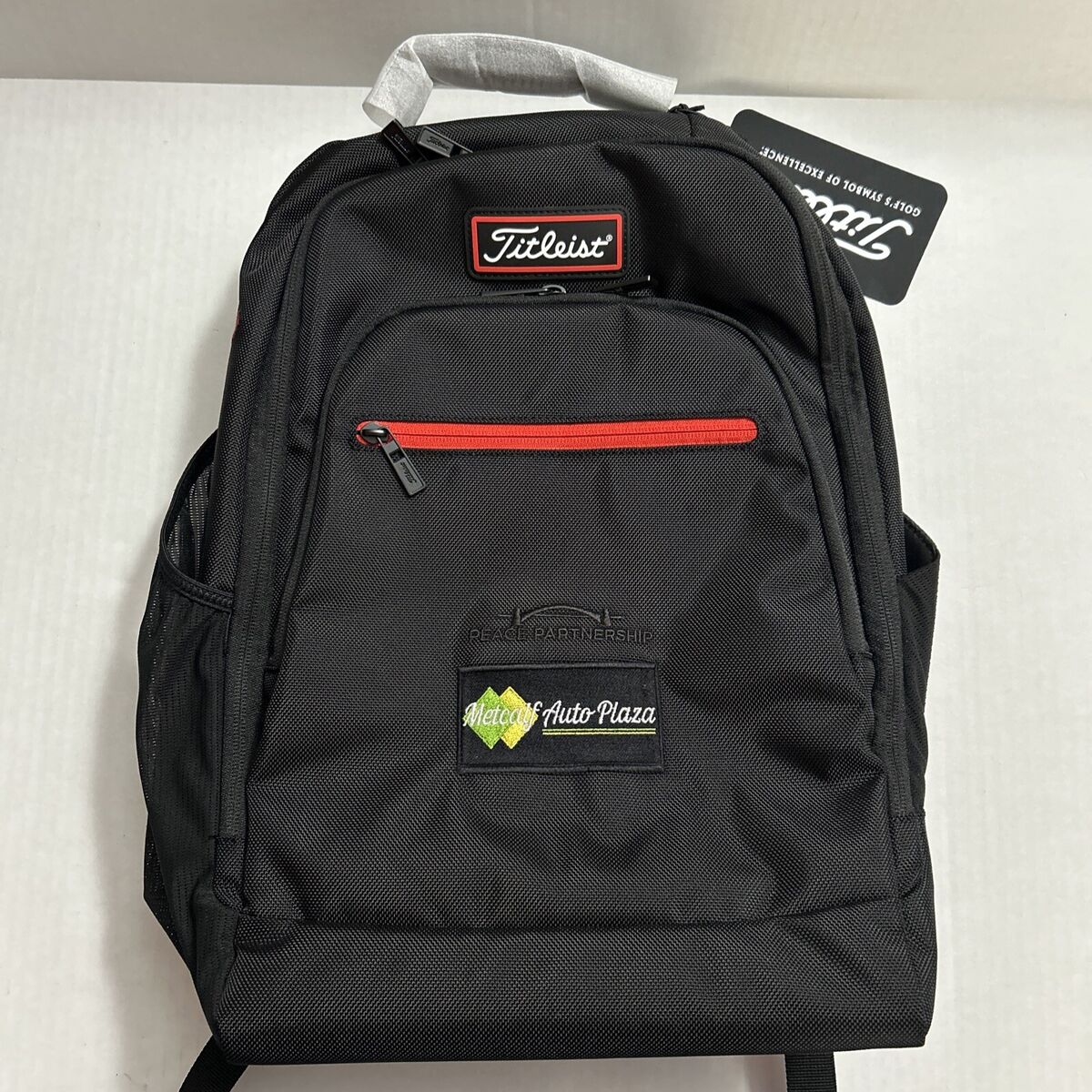 Illustrative example of backpack titleist
