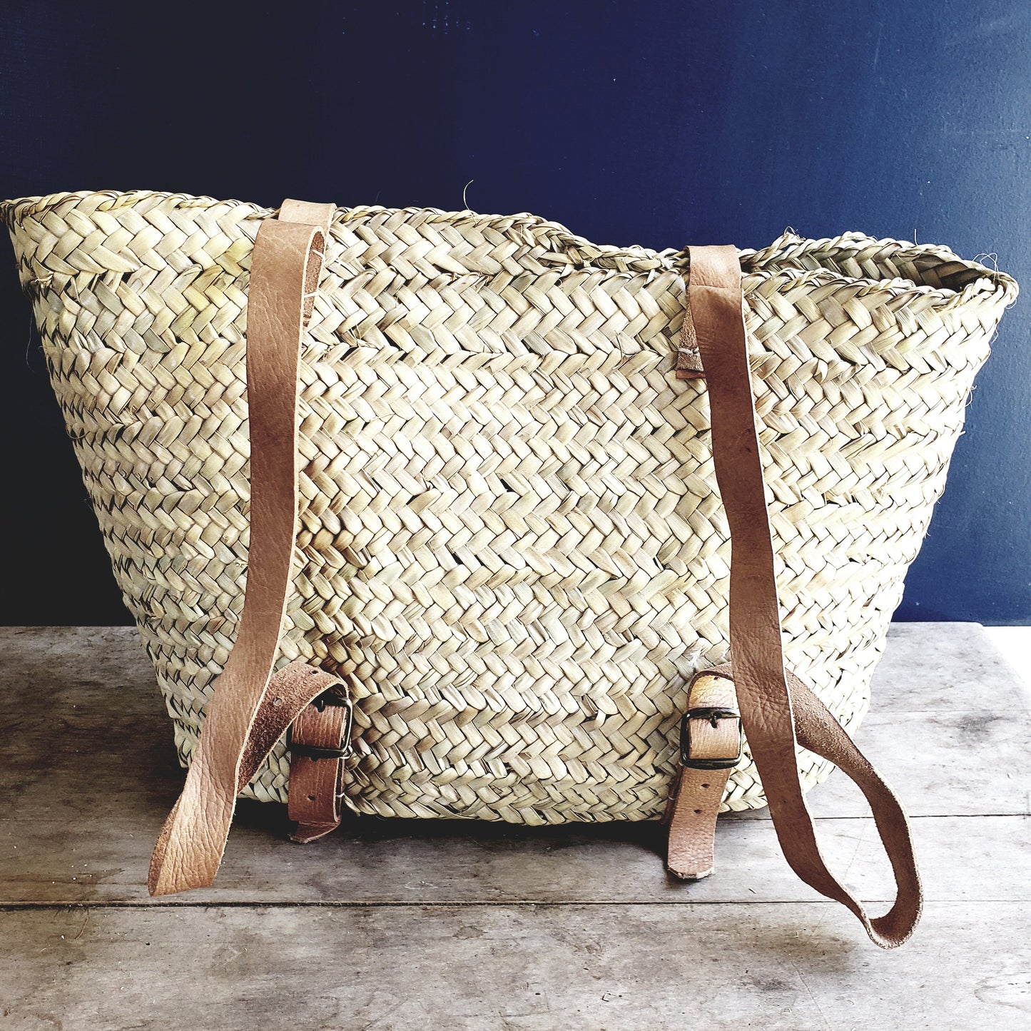 Illustrative example of basket backpack