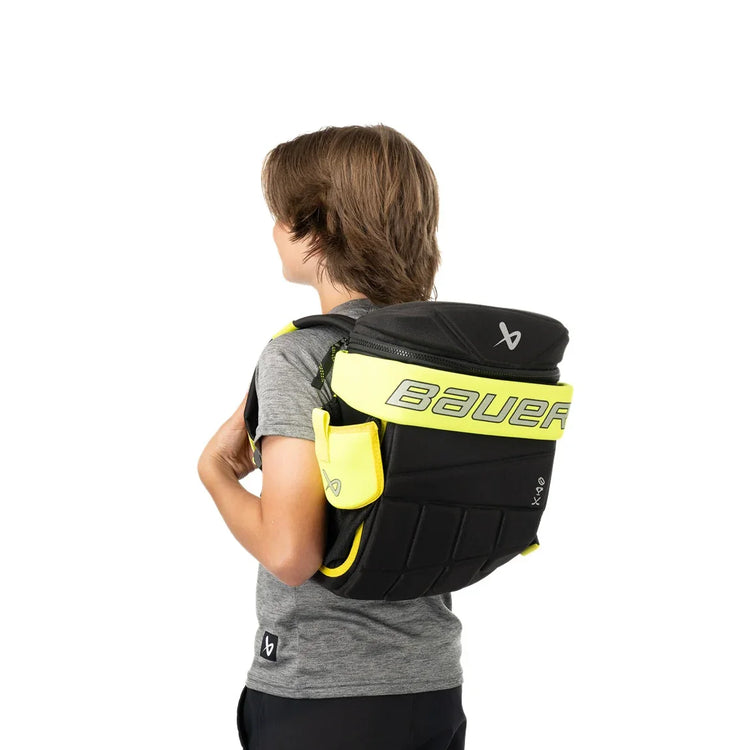 Illustrative example of bauer glove backpack