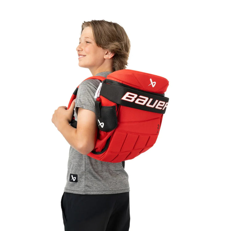 Illustrative example of bauer glove backpack