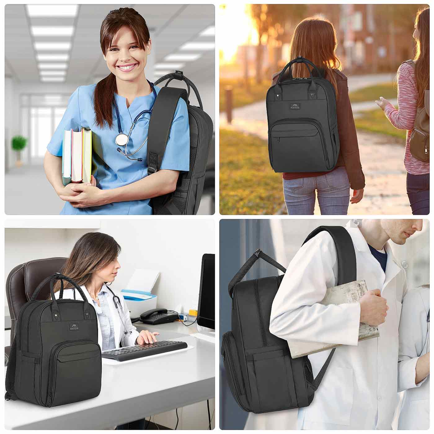 Illustrative example of best backpack for nurses