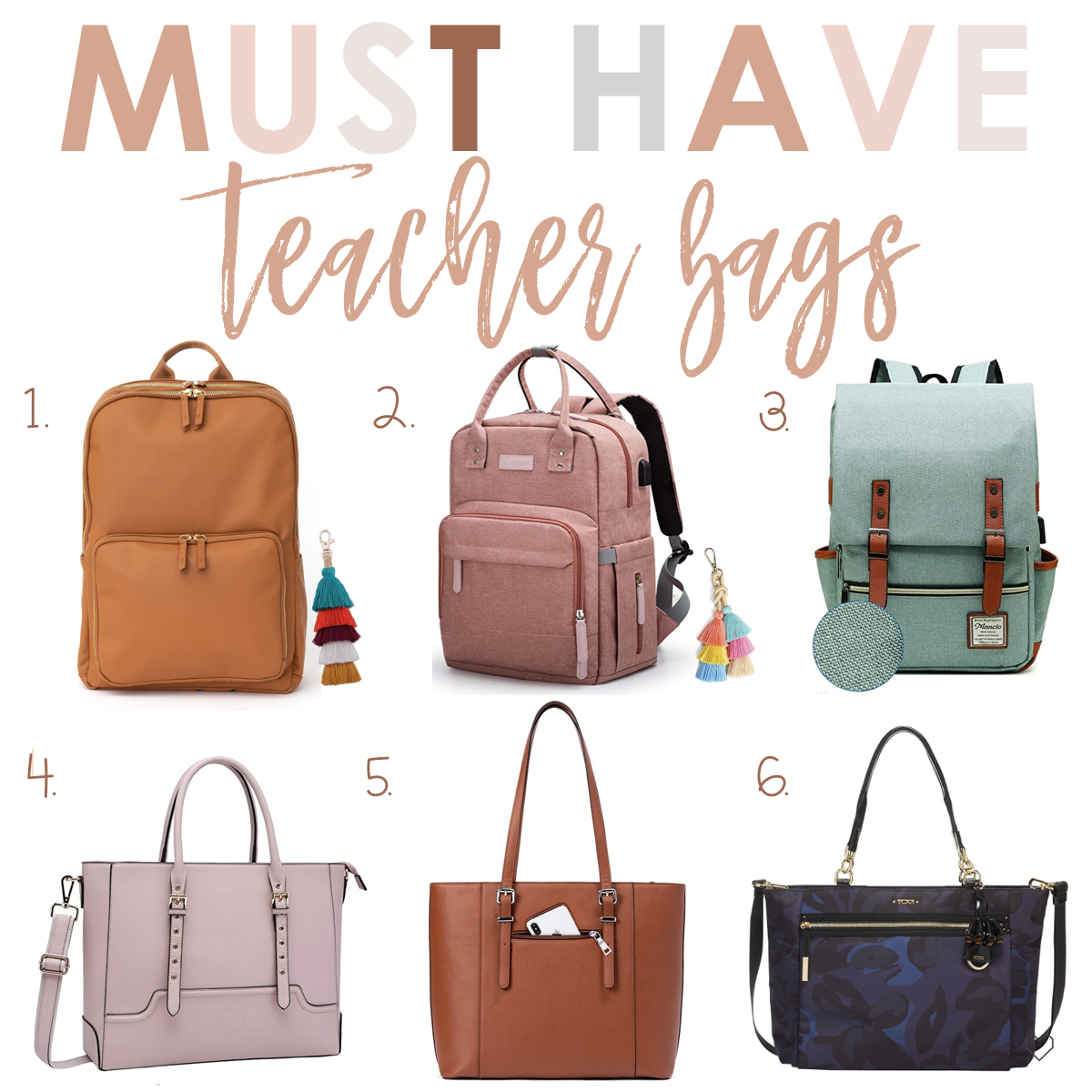 Illustrative example of best teacher backpack