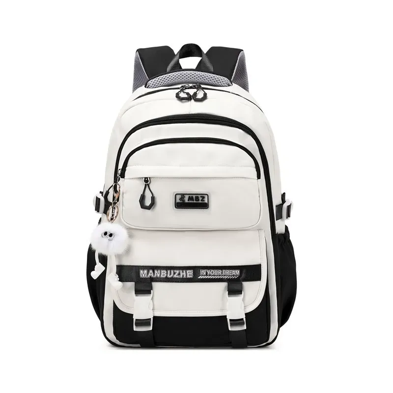 Illustrative example of black and white backpack