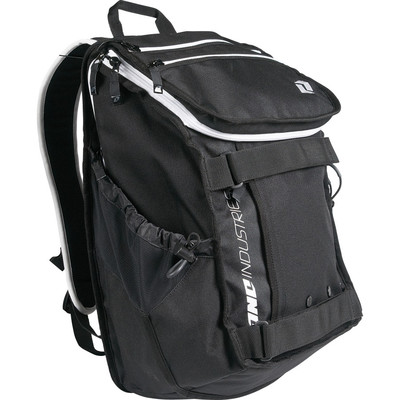 Illustrative example of black and white backpack