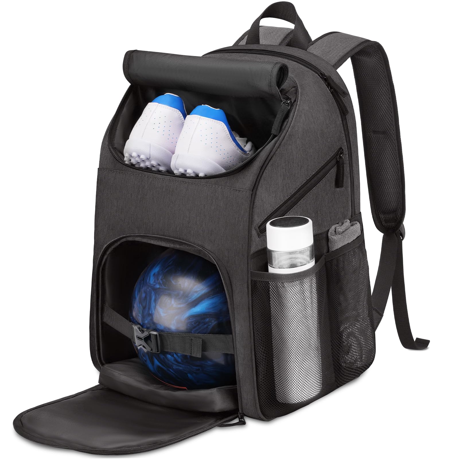 Illustrative example of bowling backpack