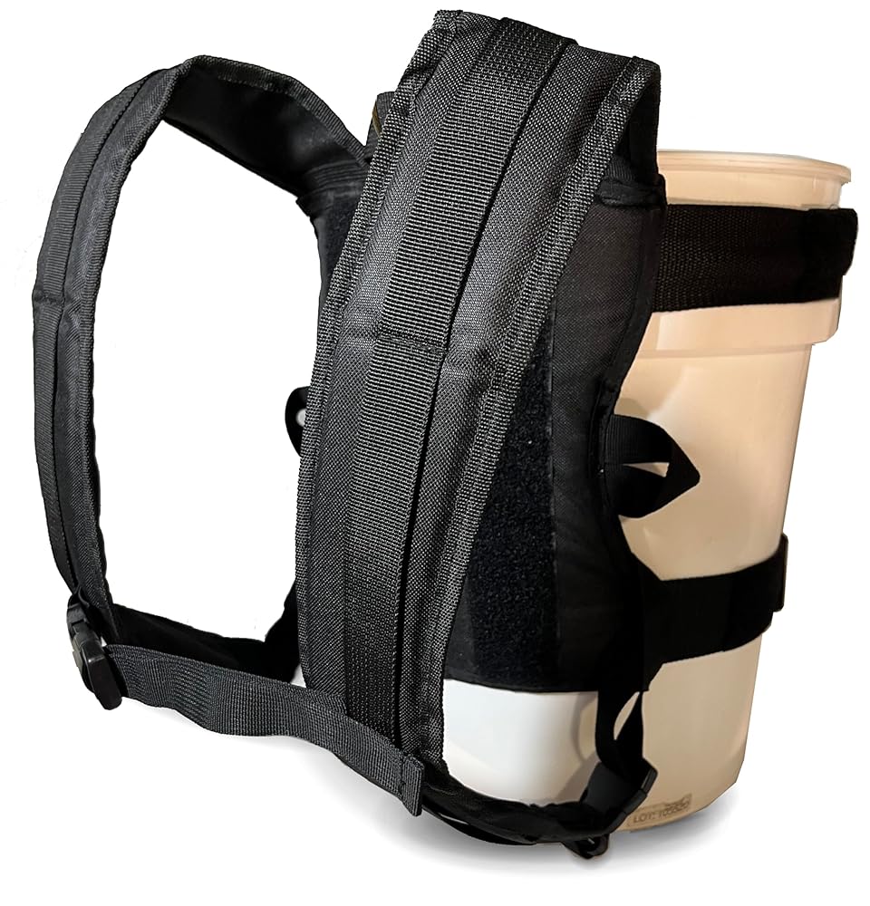 Illustrative example of bucket backpack