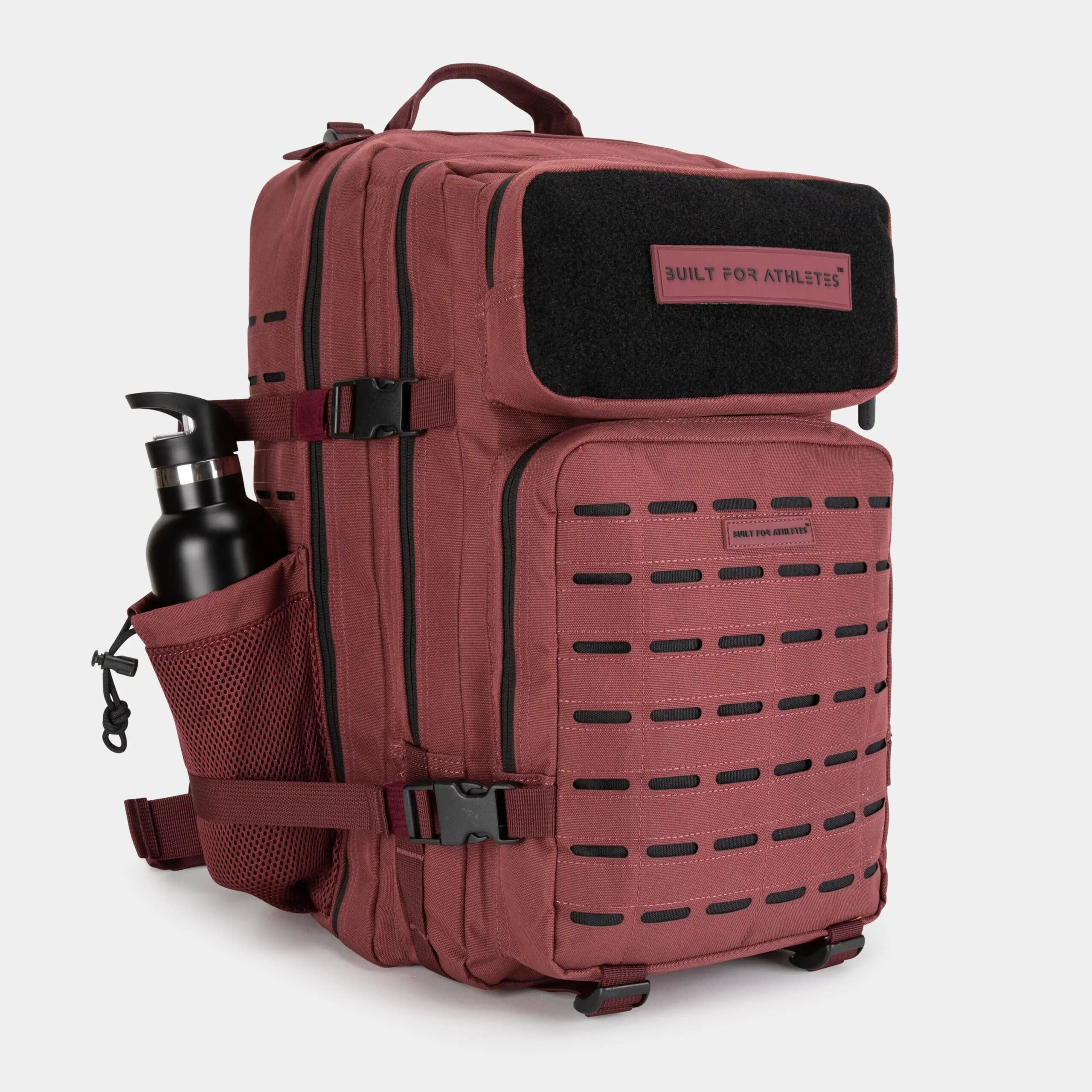Illustrative example of burgundy backpack