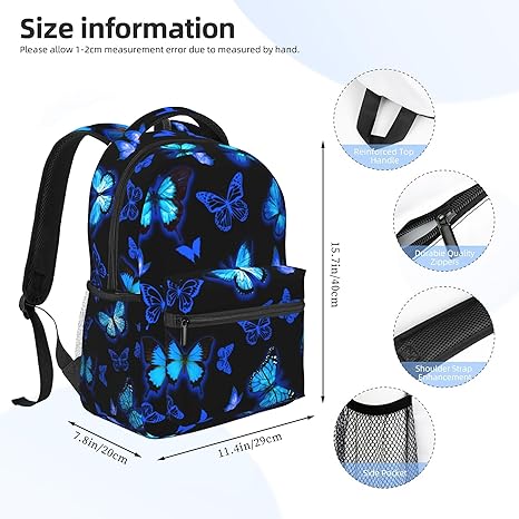 Illustrative example of butterfly backpack