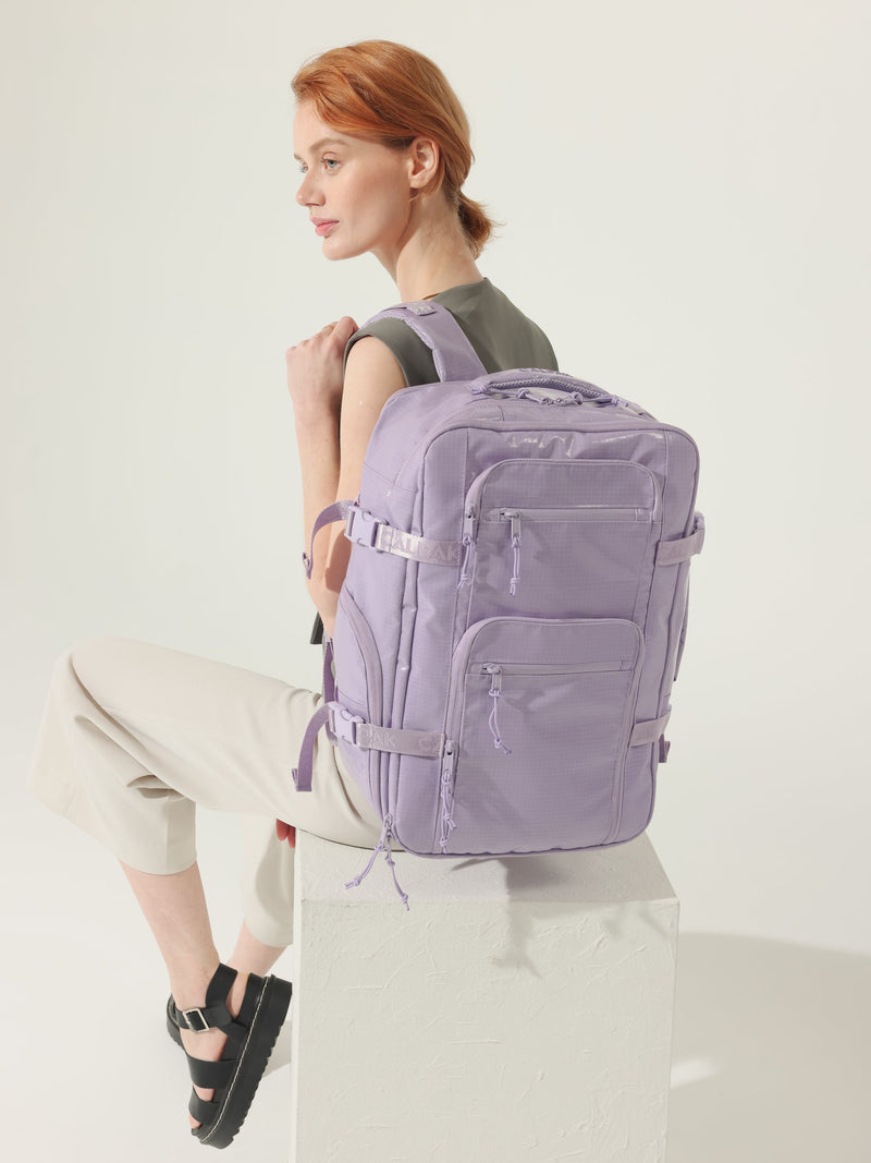 Illustrative example of calpak terra backpack used