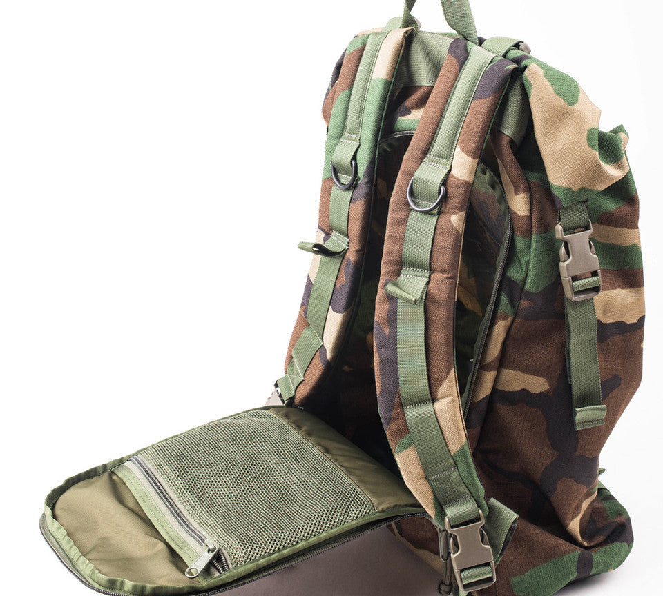 Illustrative example of camo backpack