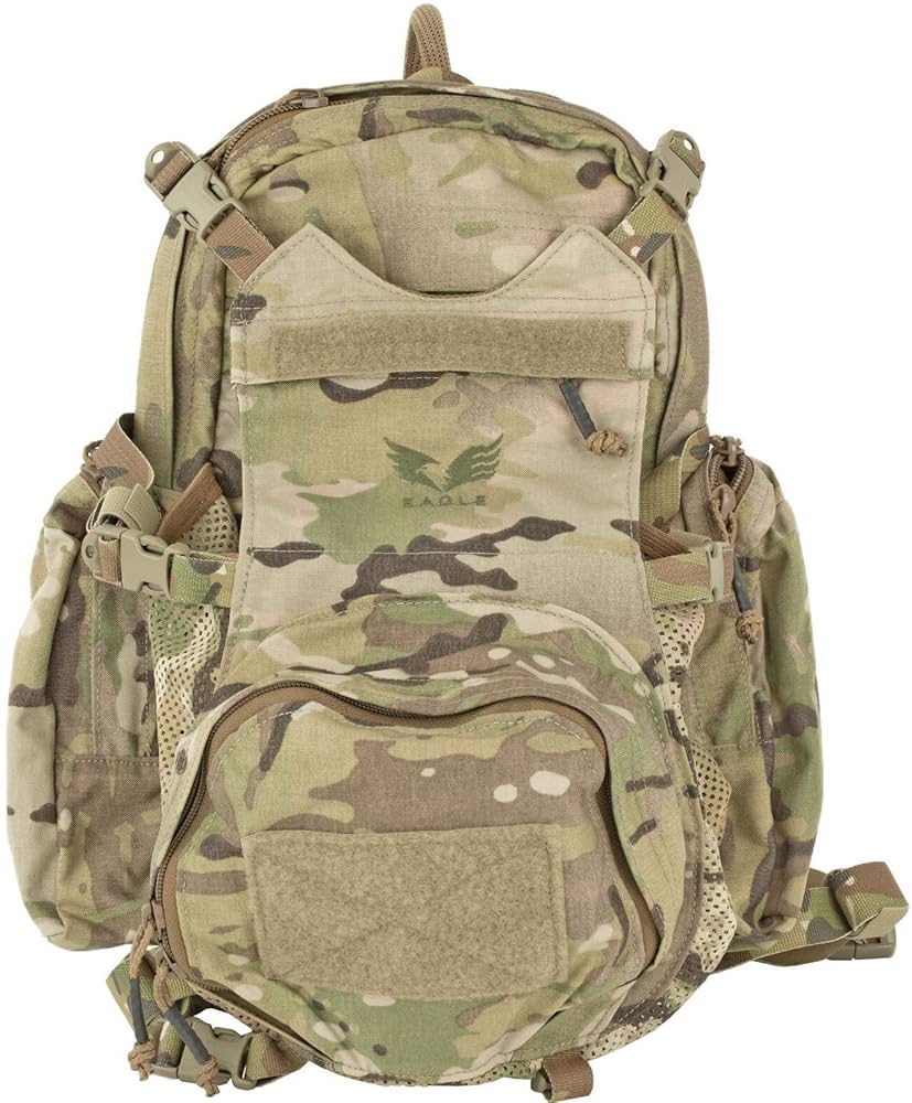 Illustrative example of camo backpack