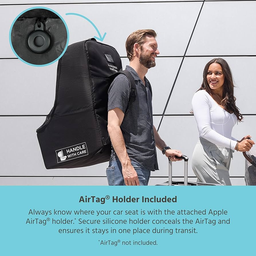 Illustrative example of car seat backpack