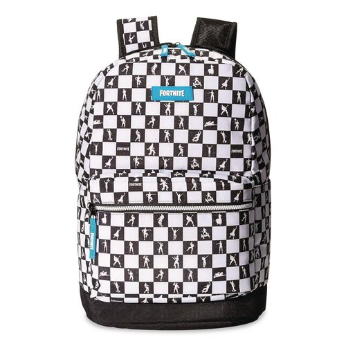 Illustrative example of checkered backpack