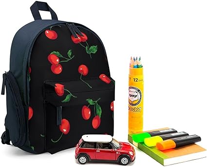 Illustrative example of cherry backpack
