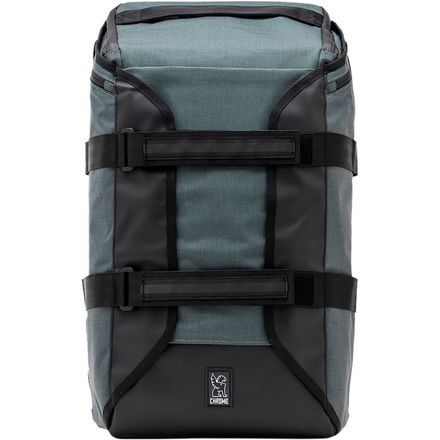 Illustrative example of chrome brigade backpack