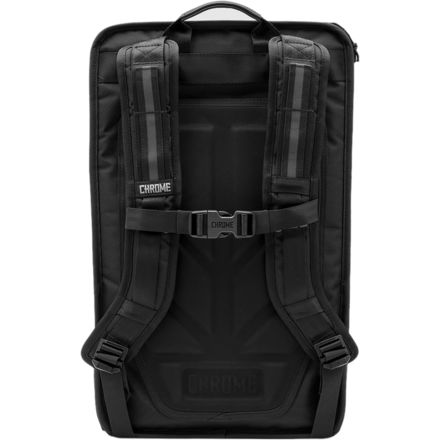 Illustrative example of chrome brigade backpack
