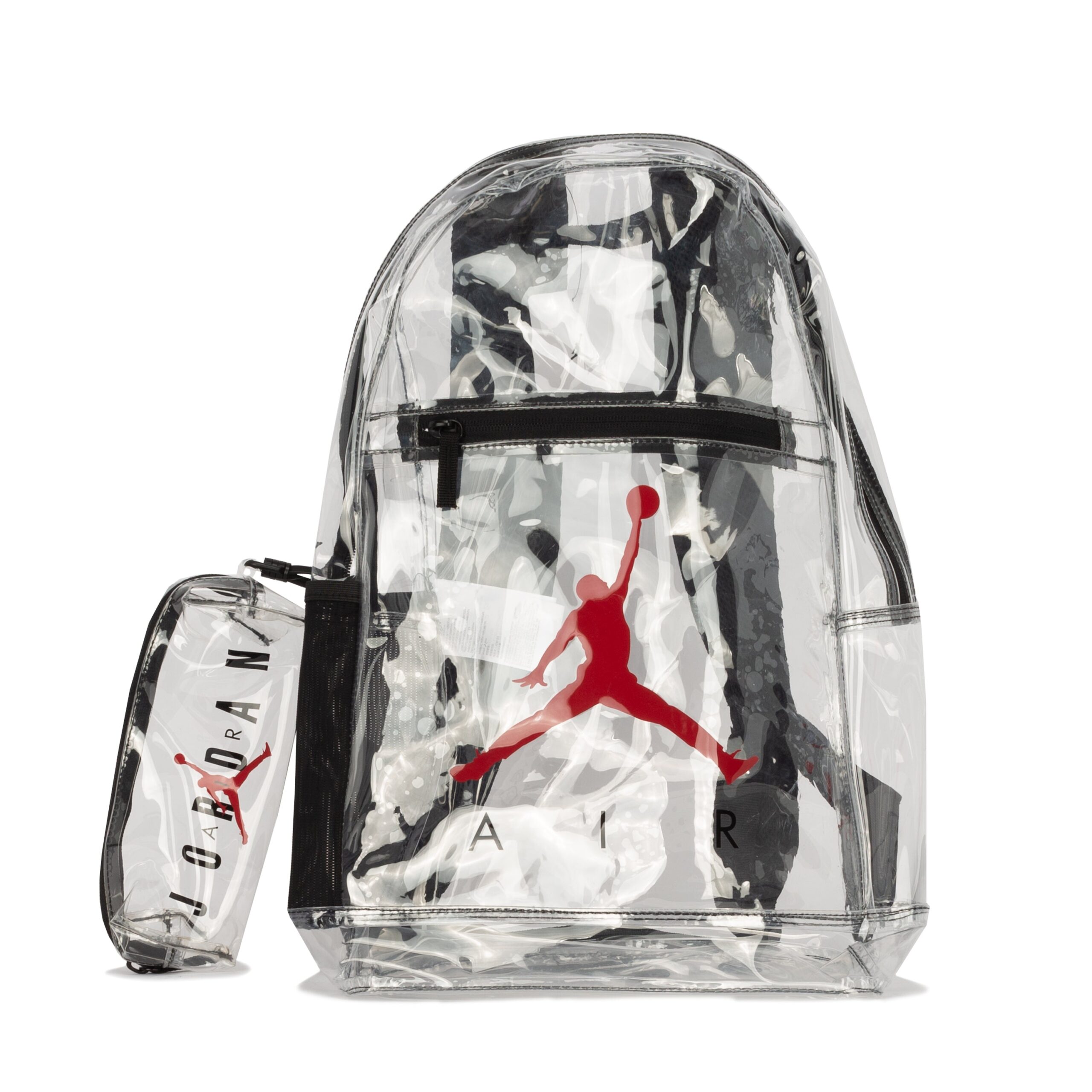 Illustrative example of clear jordan backpack