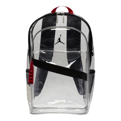 Illustrative example of clear jordan backpack
