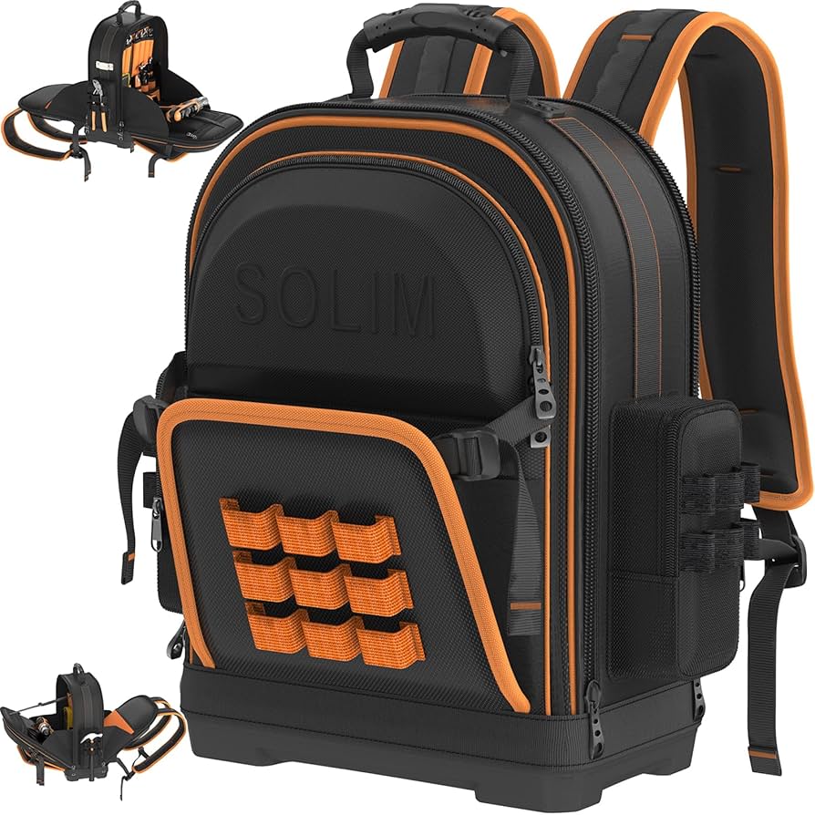 Illustrative example of construction backpack