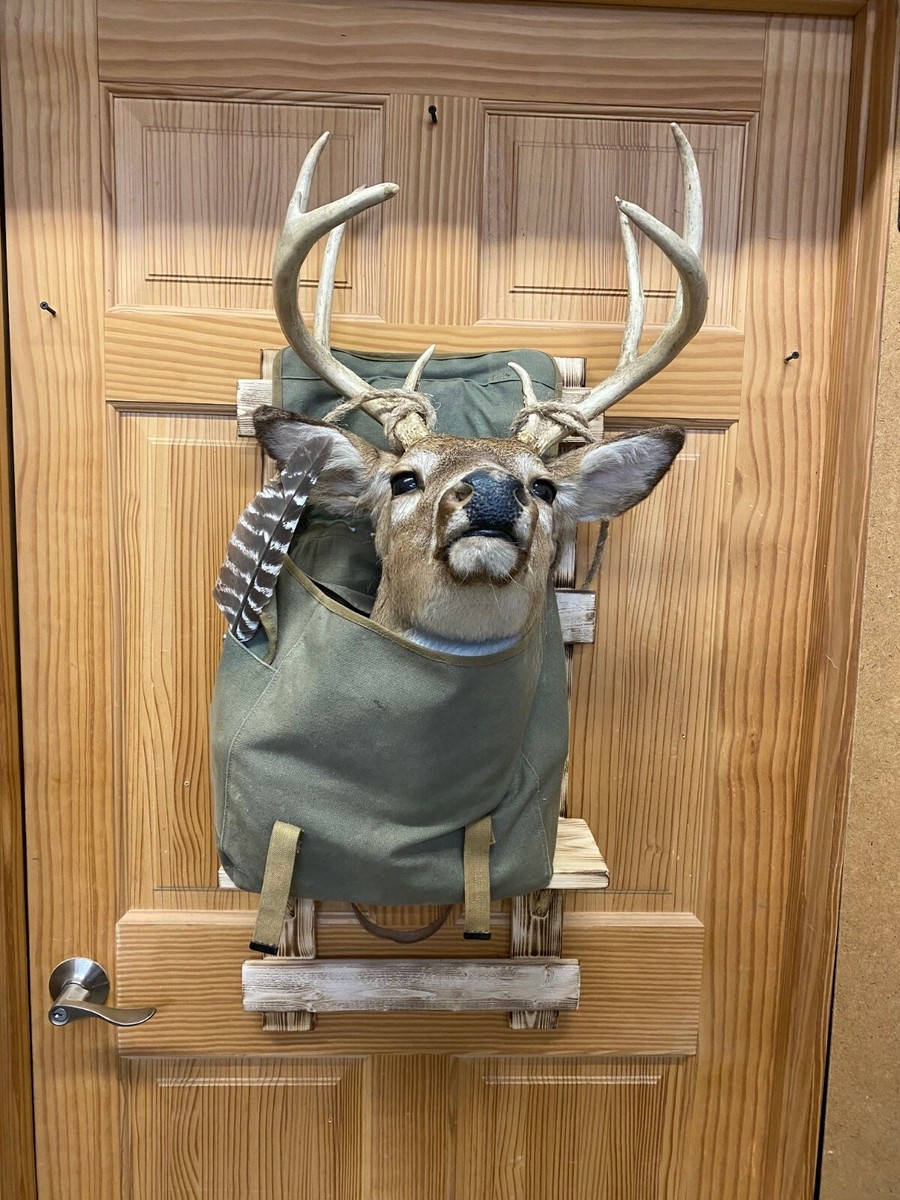 Illustrative example of deer backpack mount