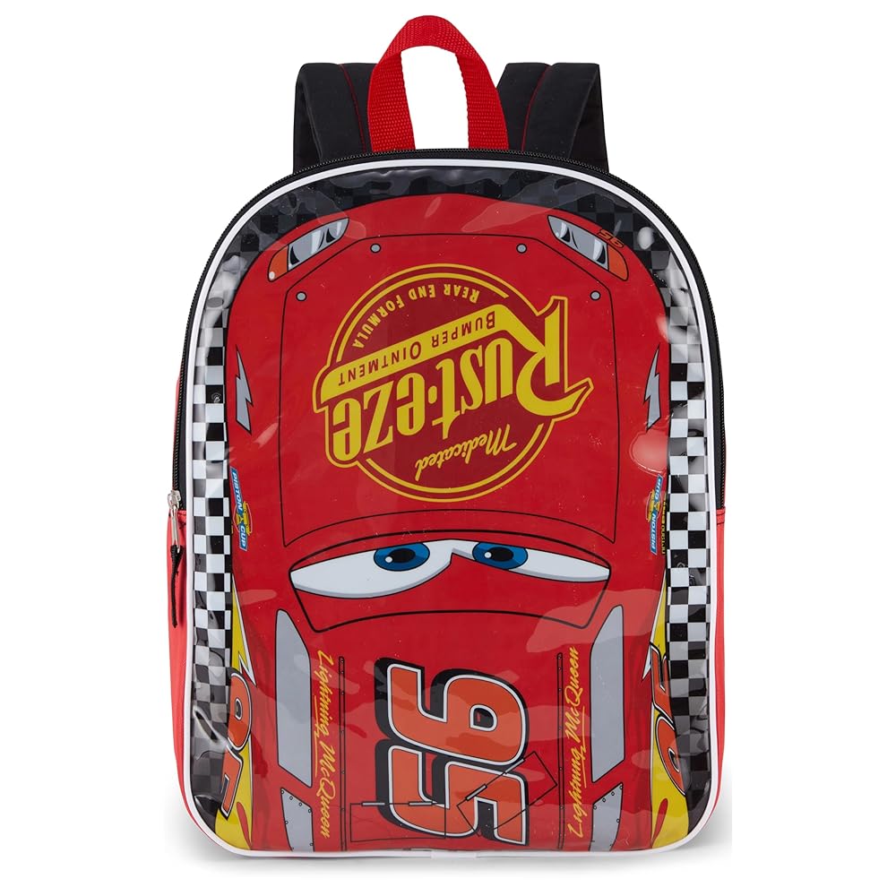 Illustrative example of disney cars backpack