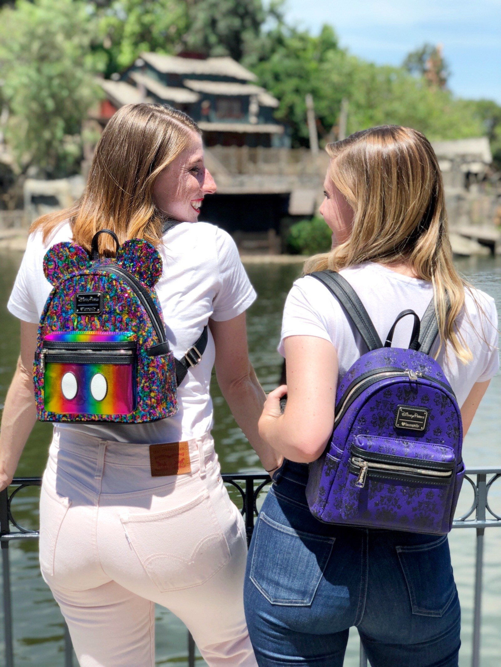Illustrative example of disney mini backpack