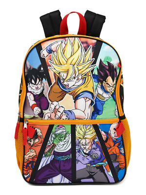Illustrative example of dragon ball z backpack