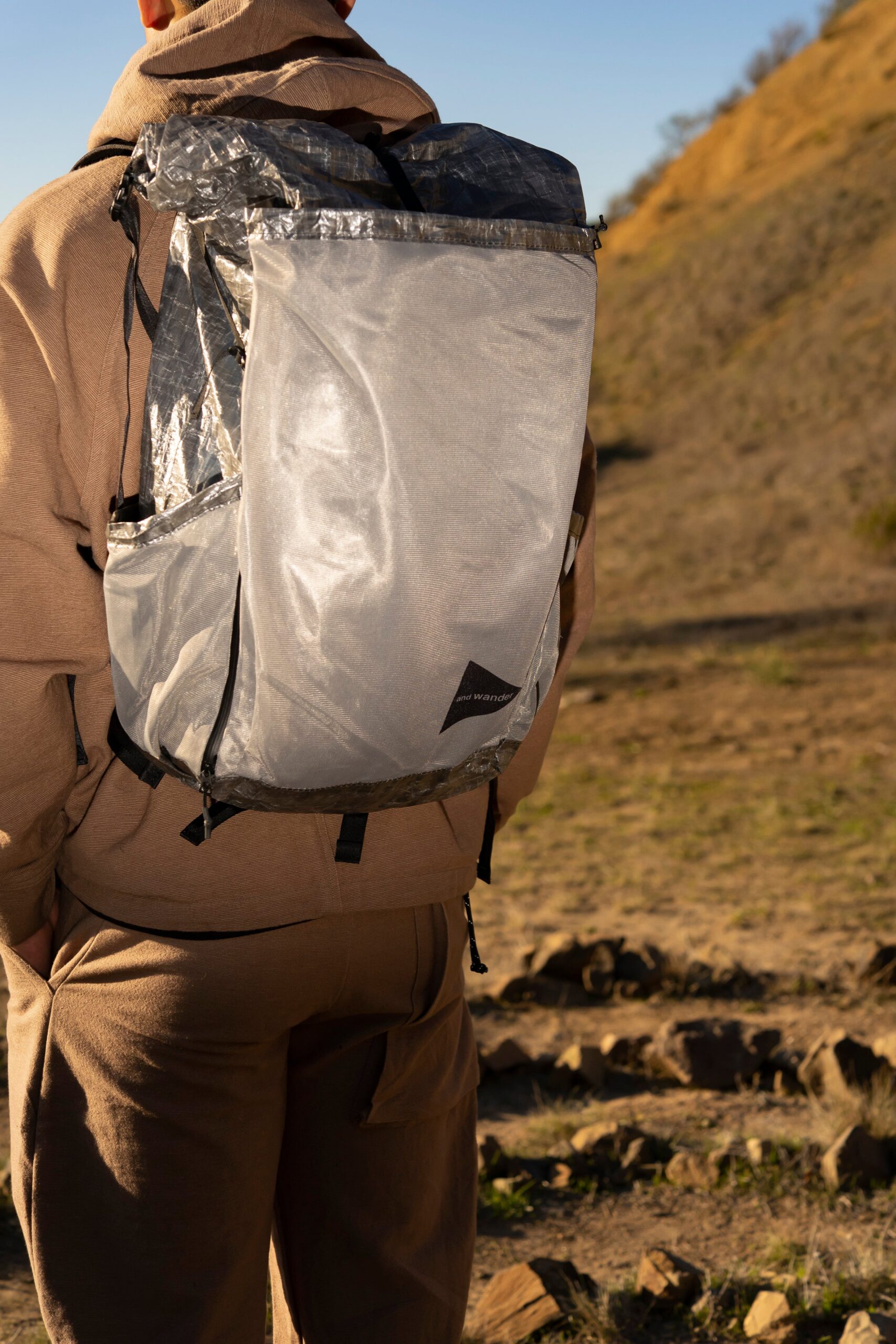 Illustrative example of dyneema backpack