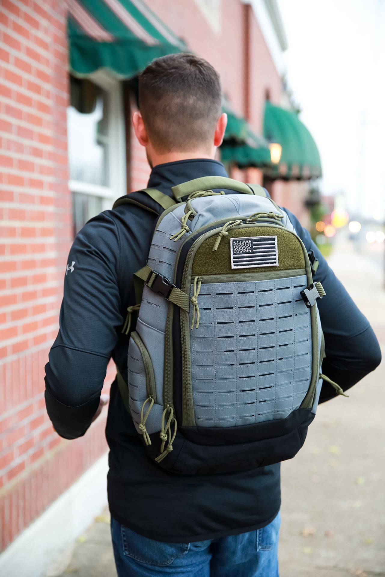 Illustrative example of edc backpack